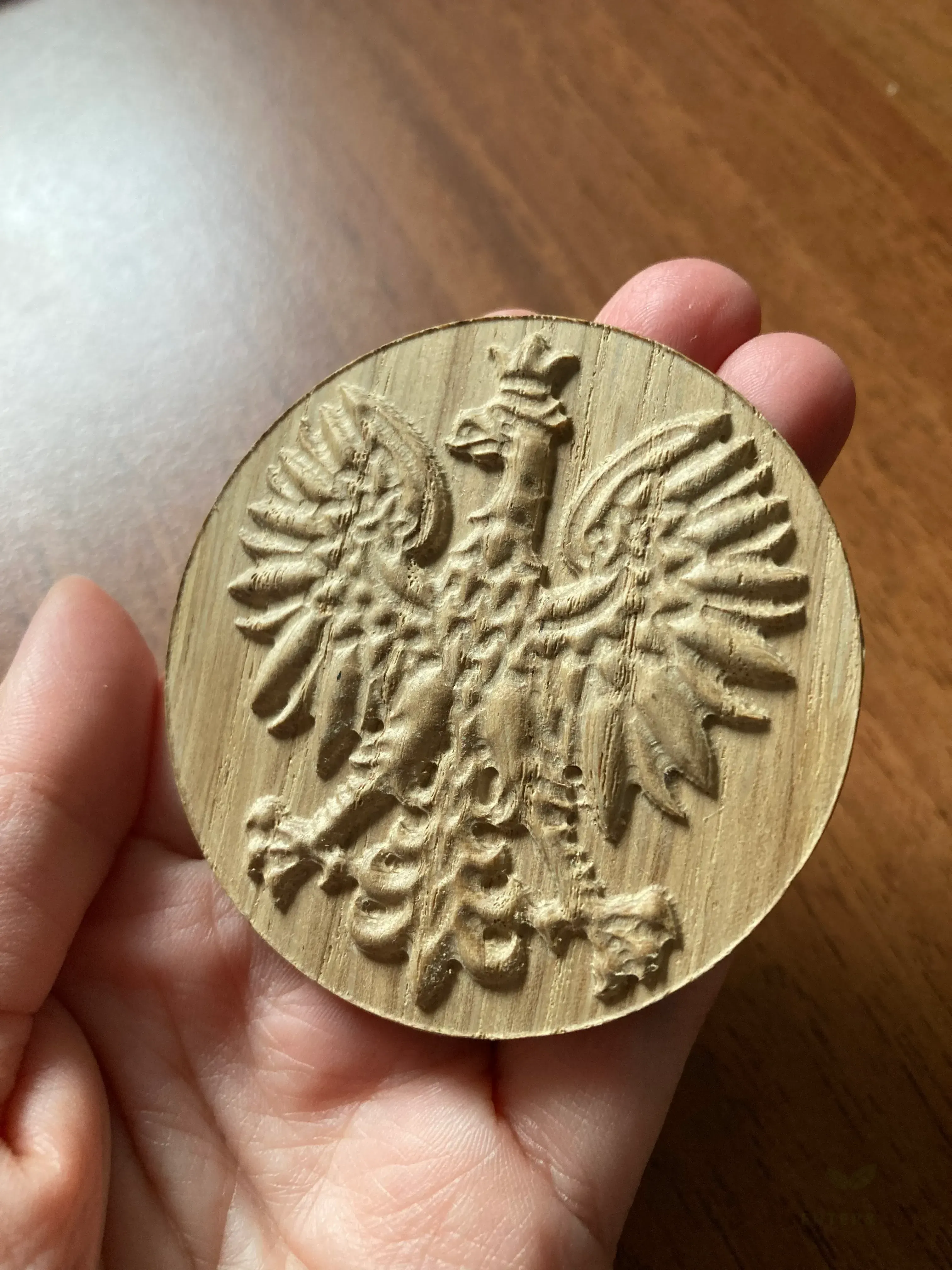 Frezowanie CNC - herb Polski