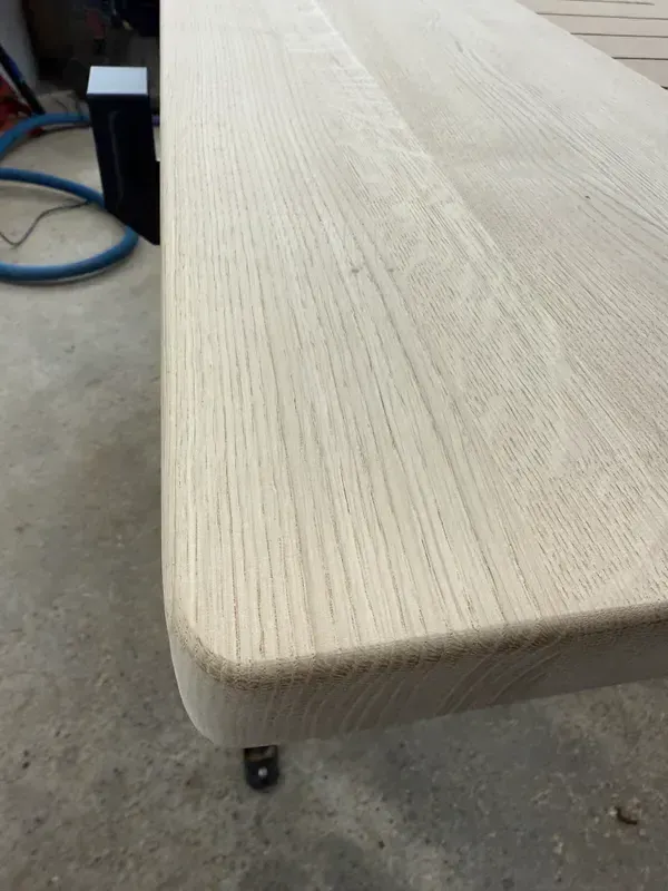 Parapet dębowy - realizacja na wymiar