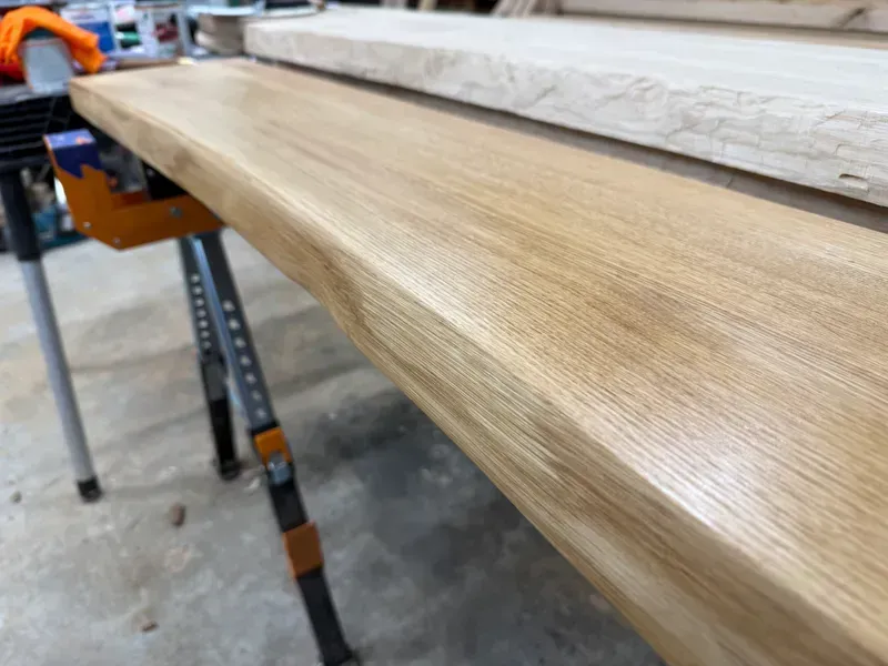 Parapet drewniany dębowy - ekologiczna impregnacja